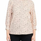 Adrianna Papell - Three-quarter Sleeve Crepe Top