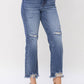 Judy Blue - High Waist Destroyed Straight Cropped Jean