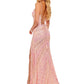 Rachel Allan - Beaded Tulle Long Prom Dress