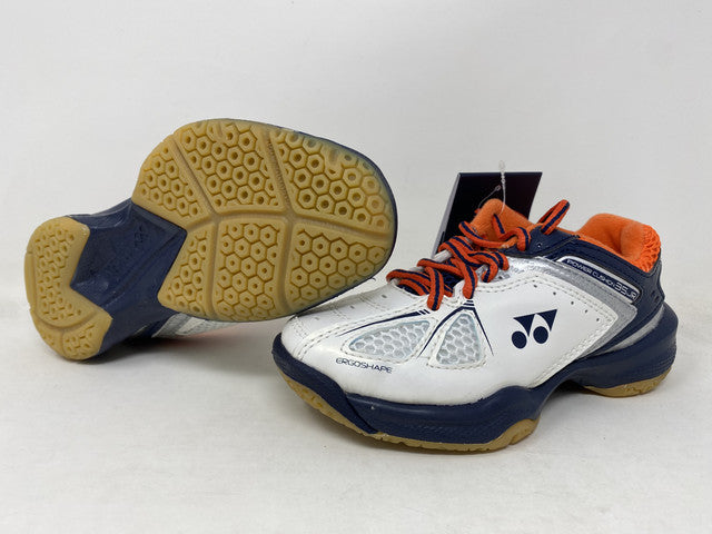 Tênis de badminton Yonex Junior'S, branco, tamanho 13 (M), EUA