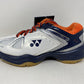 Tênis de badminton Yonex Junior'S, branco, tamanho 13 (M), EUA