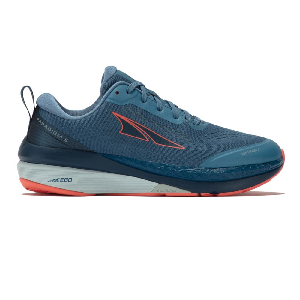 Tênis de corrida feminino Altra Paradigm 5, azul, tamanho 6 B (M) EUA