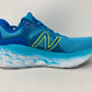 Tênis de corrida New Balance More V3 feminino, Virtual Sky/Lime Glo, tamanho 6 B, médio, EUA