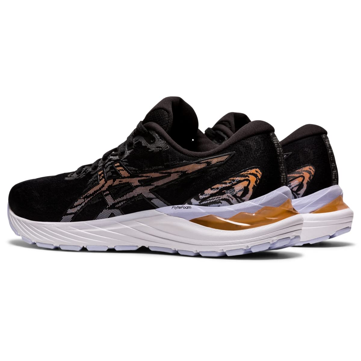 Tênis de corrida feminino Asics Gel Cumulus 23, preto, tamanho 6 B (M) EUA