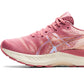 Tênis de corrida feminino Asics Gel Nimbus 23 rosa tamanho 6 B (M) EUA