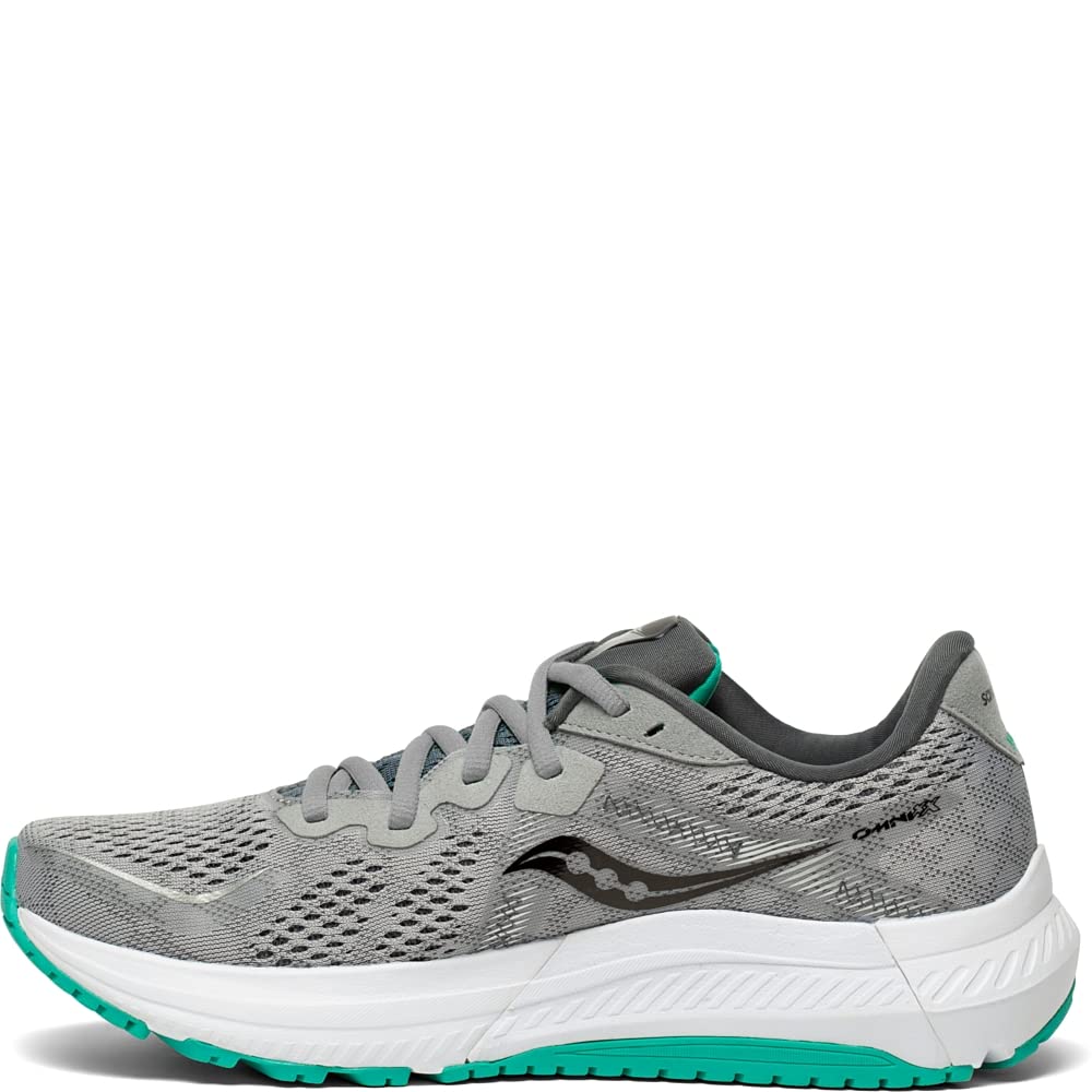 Tênis de corrida feminino Saucony Omni 20 Alloy/Jade