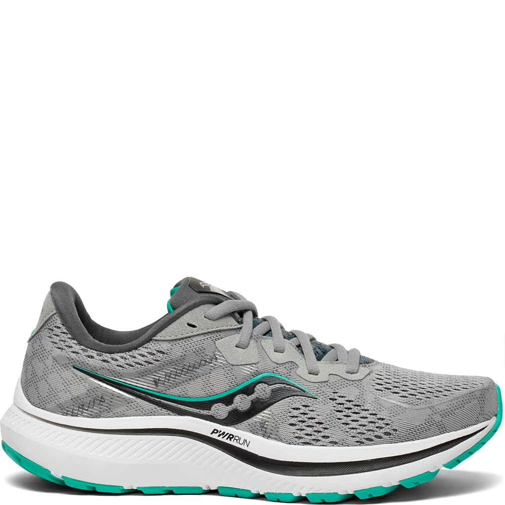Tênis de corrida feminino Saucony Omni 20 Alloy/Jade