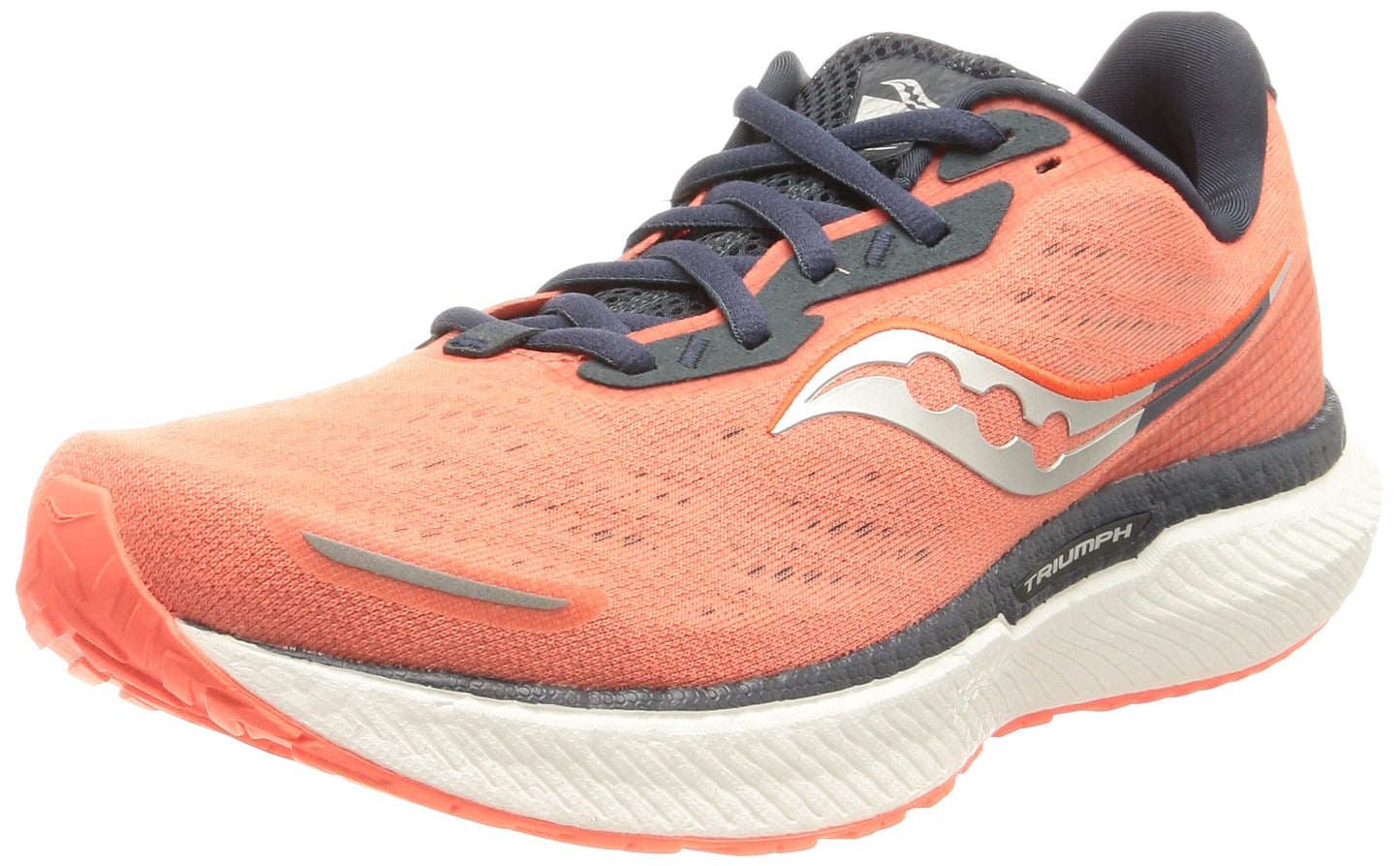 Tênis de corrida feminino Saucony Triumph 19 Sunstone/Laranja escuro, tamanho 6 B (M) EUA