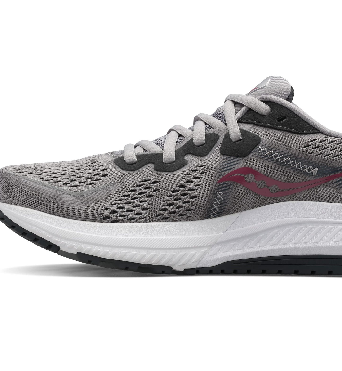 Tênis de corrida feminino Saucony Omni 20 cinza