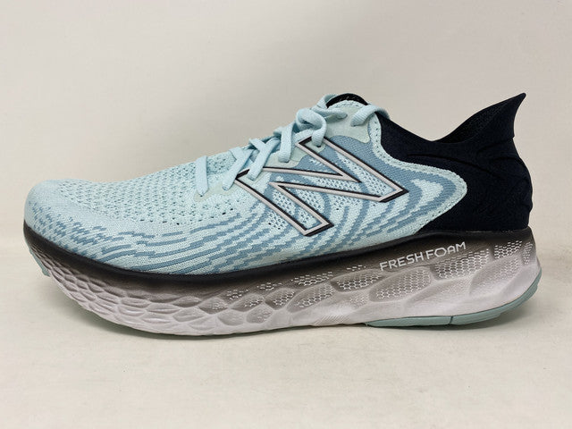 Tênis de corrida feminino New Balance 1080 V11 azul claro, tamanho 11,5 B (M) EUA