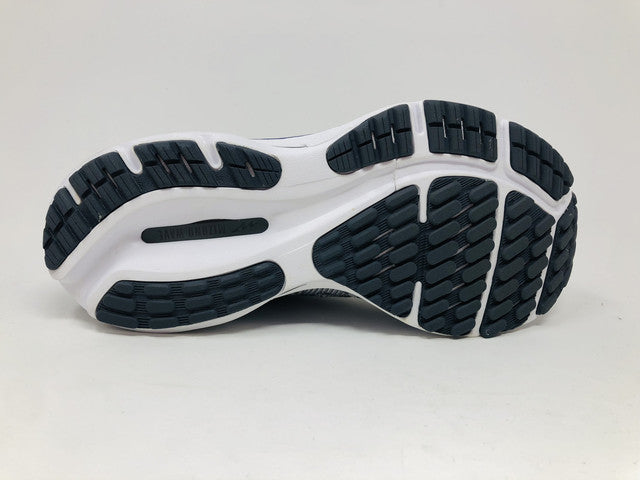 Tênis de corrida Mizuno Wave Rider 24 Knit feminino, branco, tamanho 6 B (M) EUA