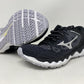 Tênis de corrida Mizuno Horizon 5 feminino, preto, tamanho 6 B (M) EUA