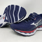 Tênis de corrida Mizuno Wave Sky 5 feminino, azul, tamanho 10,5 B (M) EUA