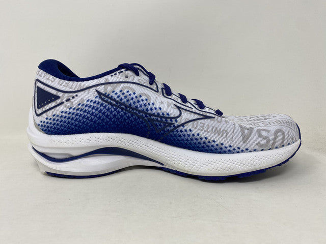 Tênis de corrida Mizuno Wave Rider 25 feminino, branco