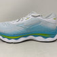 Tênis de corrida Mizuno Wave Sky 5 feminino, branco, tamanho 6,5 B (M) EUA