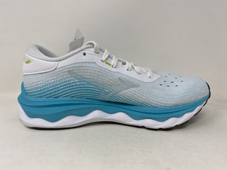 Tênis de corrida Mizuno Wave Sky 5 feminino, branco, tamanho 6,5 B (M) EUA