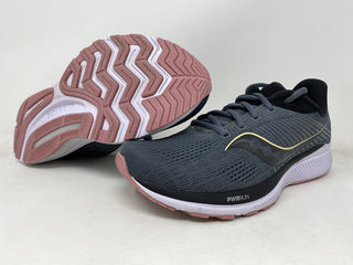 Tênis de corrida Saucony Guide 14 feminino, cinza, tamanho 9 B (M) EUA