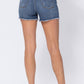 Judy Blue - High Waisted Floral Printed Pocket Lining Shorts