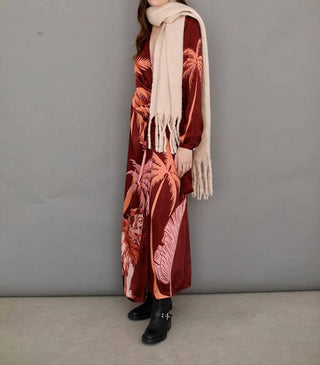 Las Sureñas - Lion Palms Long Dress