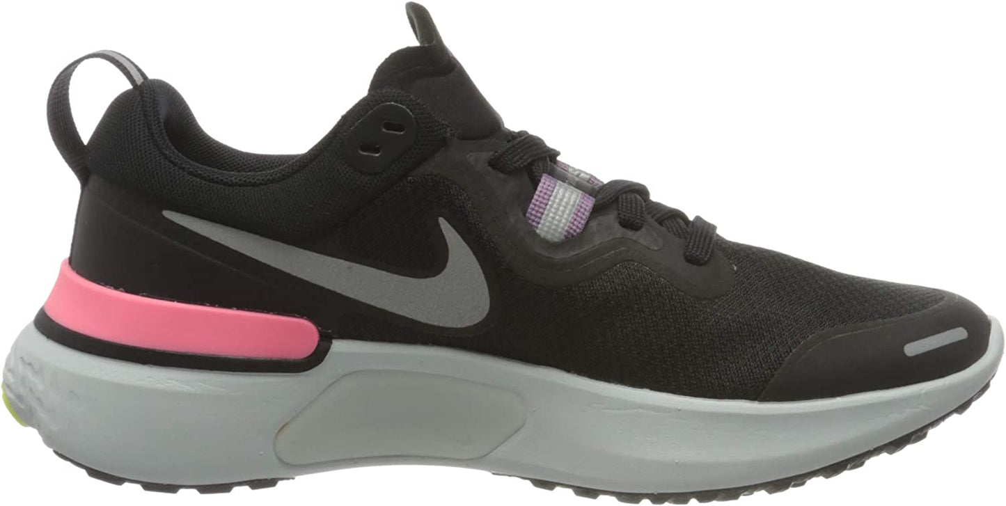Tênis Nike React Miler Trail Feminino Prata/Violeta/Pôr do Sol Tamanho 6 B Médio EUA