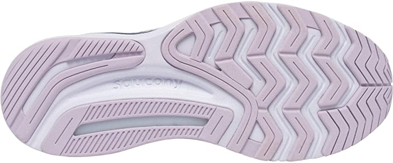 Tênis de corrida Saucony Guide 14 feminino, lilás/azul, tamanho 7 B (M) EUA