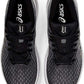 Tênis de corrida feminino ASICS Glideride 2, preto/branco, tamanho 11 B, médio, EUA