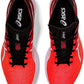 Tênis de corrida feminino ASICS Magic Speed ​​Sunrise VERMELHO/Branco tamanho 10 B Médio EUA