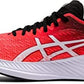 Tênis de corrida feminino ASICS Magic Speed ​​Sunrise VERMELHO/Branco tamanho 8,5 B Médio EUA