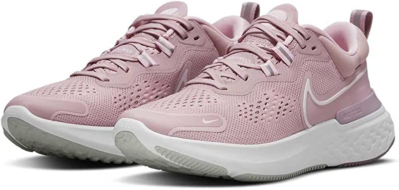 Tênis de corrida Nike React Miler 2 feminino, rosa, tamanho 6 B (M) EUA
