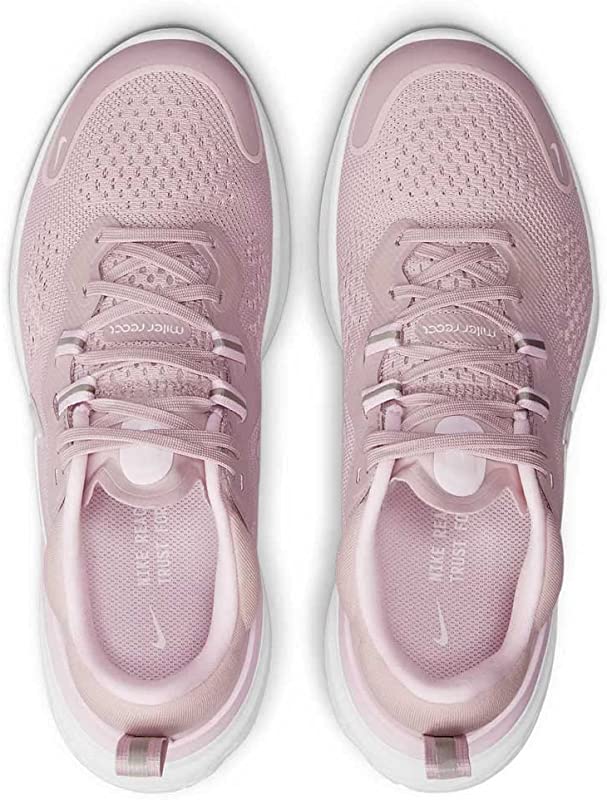 Tênis de corrida Nike React Miler 2 feminino, rosa, tamanho 6 B (M) EUA