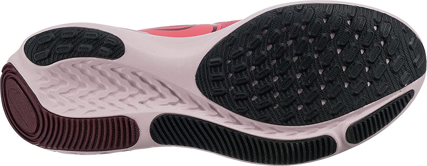 Tênis de corrida Nike React Miler 2 feminino, rosa arqueado/beterraba, tamanho 6 B, médio, EUA