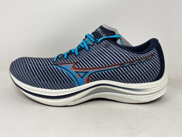 Tênis de corrida Mizuno Wave Rebellion feminino, azul, tamanho 11 B (M)