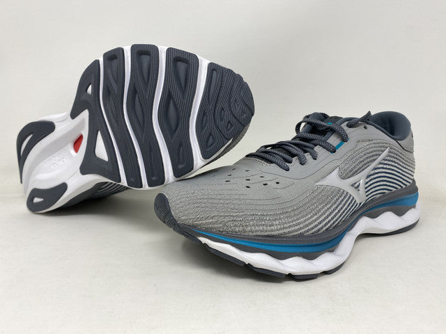 Tênis de corrida Mizuno Wave Sky 5 feminino Griffin tamanho 10 B médio EUA