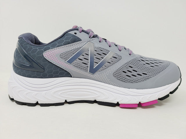 Tênis de corrida feminino New Balance 840 V4 Cyclone/Poison tamanho 6 2A estreito EUA