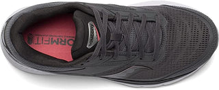 Tênis de corrida Saucony Echelon 8 feminino, preto, carvão/cereja