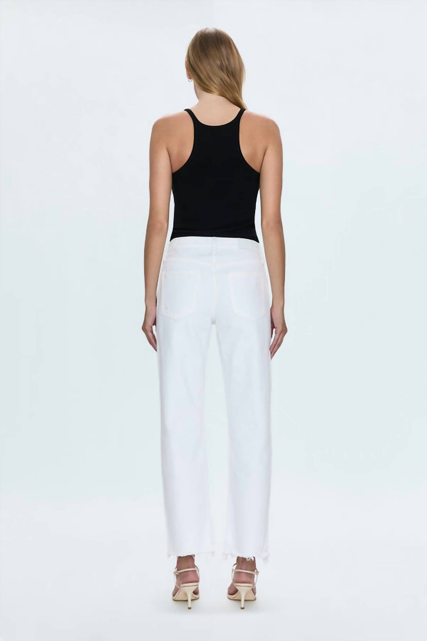 Pistola - Mid Rise Bowed Straight Jean