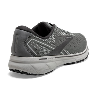 Tênis de corrida Brooks Ghost 14 masculino, cinza/liga/ostra, tamanho 8 D, médio, EUA