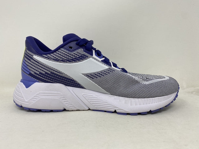 Tênis de corrida Diadora Mythos Blueshield Vigore feminino, azul, tamanho 6,5 B, médio, EUA
