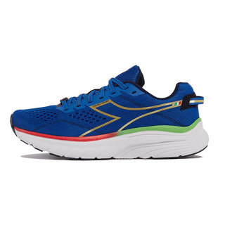 Tênis de corrida masculino Diadora Equipe Atomo azul tamanho 7 D médio EUA
