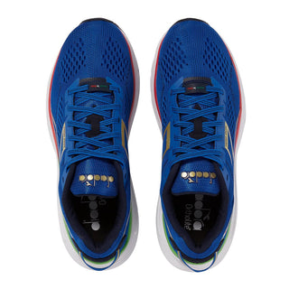 Tênis de corrida masculino Diadora Equipe Atomo azul tamanho 7 D médio EUA