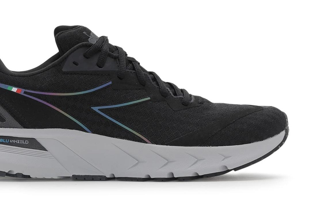 Tênis Diadora Mythos Blushield Volo 2 Masculino Preto Tamanho 7,5 D Médio EUA