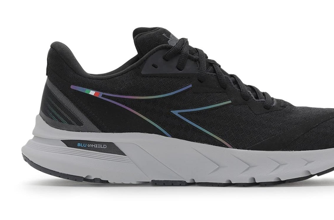 Tênis Diadora Mythos Blushield Volo 2 Masculino Preto Tamanho 7,5 D Médio EUA