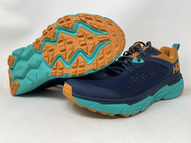 Tênis de corrida masculino Hoka One One Challenger ATR 6 Outer Space/Atlant tamanho 12,5 D médio EUA