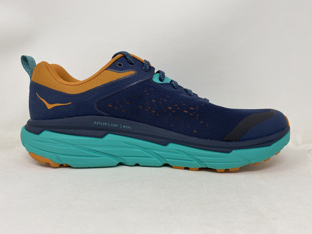 Tênis de corrida masculino Hoka One One Challenger ATR 6 Outer Space/Atlant tamanho 12,5 D médio EUA