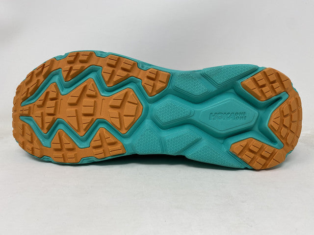 Tênis de corrida masculino Hoka One One Challenger ATR 6 Outer Space/Atlant tamanho 12,5 D médio EUA