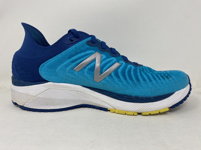 Tênis de corrida masculino New Balance 860 v11 azul/azul-marinho, tamanho 9 D, médio, EUA