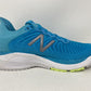 Tênis de corrida feminino New Balance 860 v11 Virtual Sky/Lime Glo, tamanho 6 B, médio, EUA