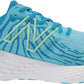 Tênis de corrida feminino New Balance 1080 V11 Virtual Sky/Lime, tamanho 6 D Wide, EUA