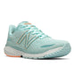 Tênis de corrida New Balance X 860 V12 feminino, azul/manga claro, tamanho 6 D, largo, EUA