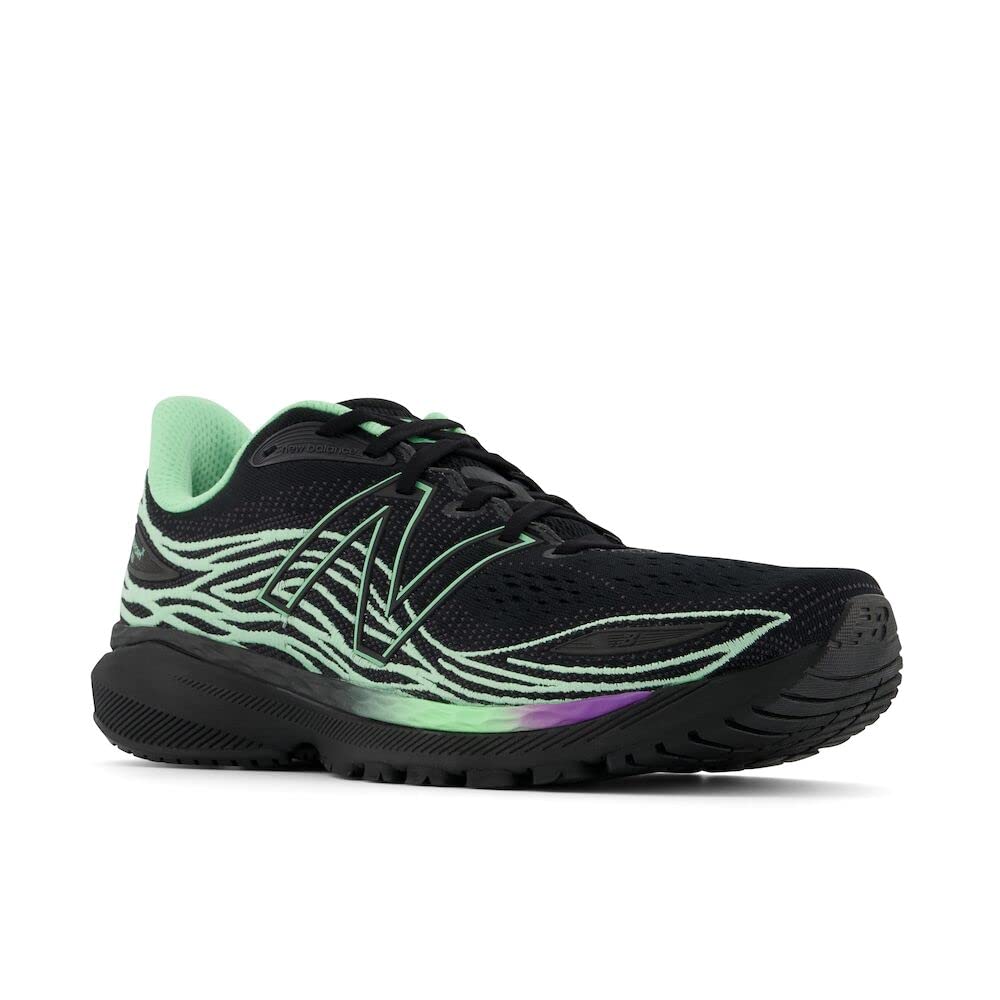 Tênis de corrida New Balance X 860 V12 masculino, preto/agave, tamanho 12,5 D, médio, EUA